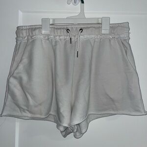 White Lounge Shorts